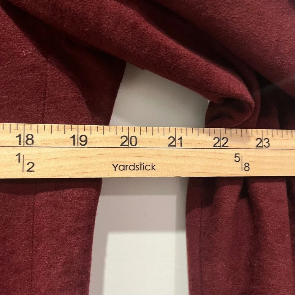 Vintage McGregor Men Burgundy Faux Suede Blazer Sport Coat 42R Made in USA Retro